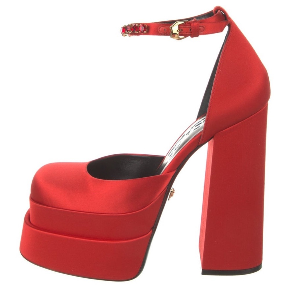 Red Platform Heels - image 7